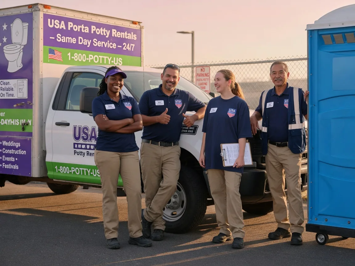 Porta Potty Rental company in Johns Creek, GA